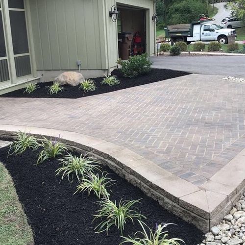 Rios Landscaping recently did a paver patio and we