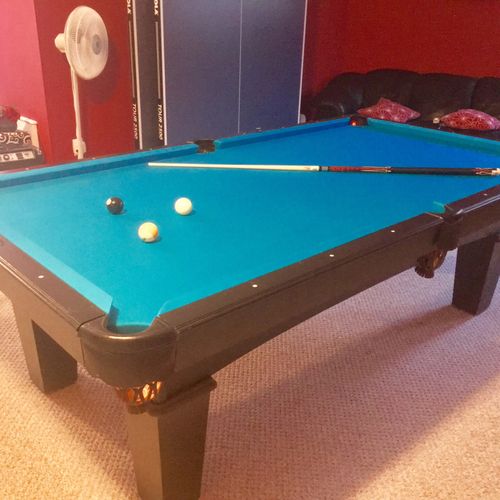 Everything Billiards made moving a pool table and 