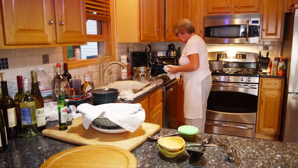 Betsy cooked a meal for my parent's 50th wedding a