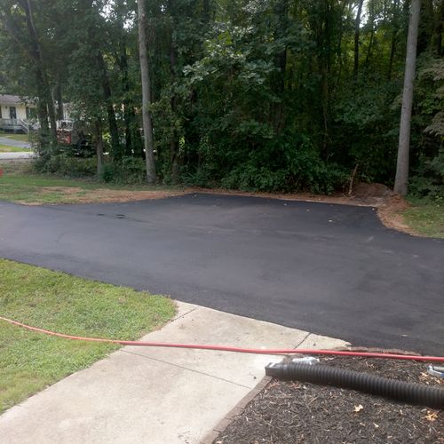 Josh and his crew came out and repave my driveway 
