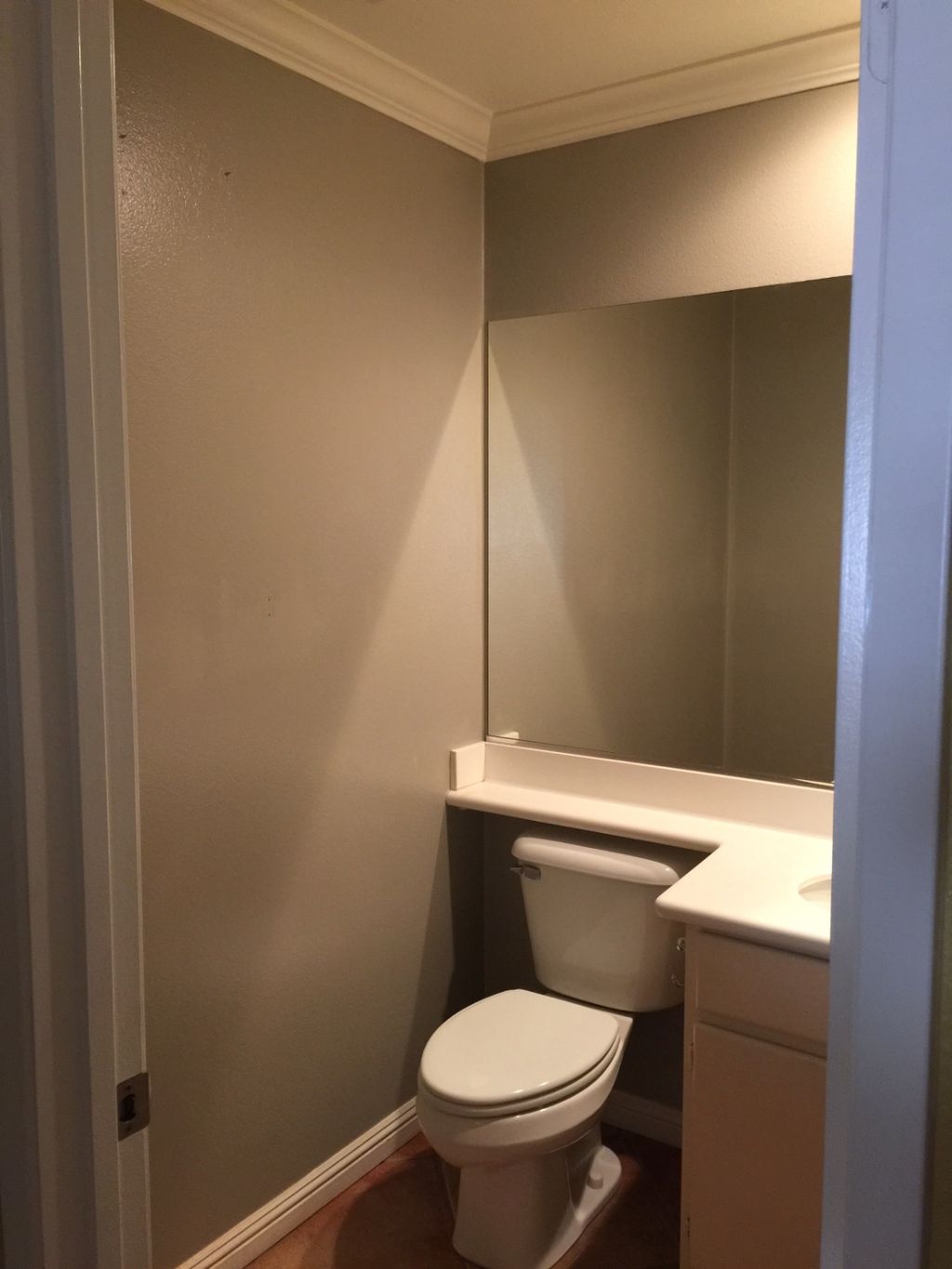 I contacted Jerry about painting two bathrooms for