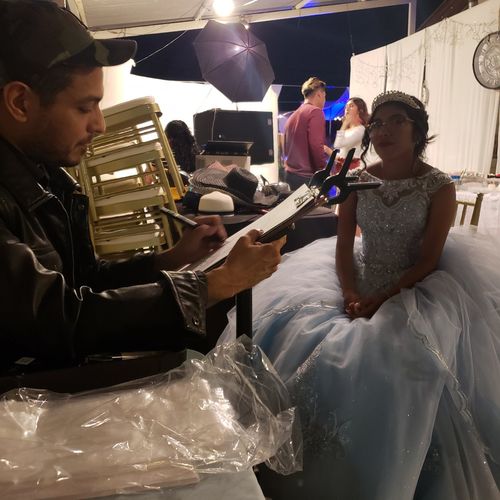 Having Frank be apart of my cousins quinceanera wa