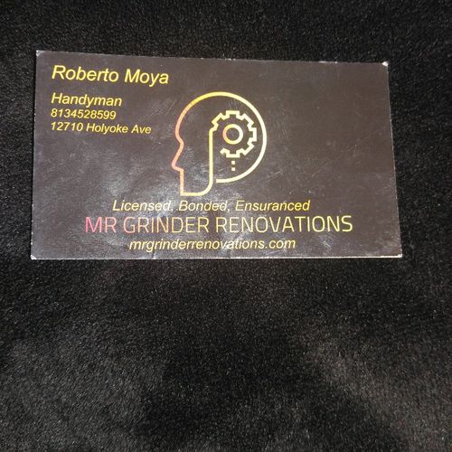 Mr. Roberto Moya was very professional and courteo