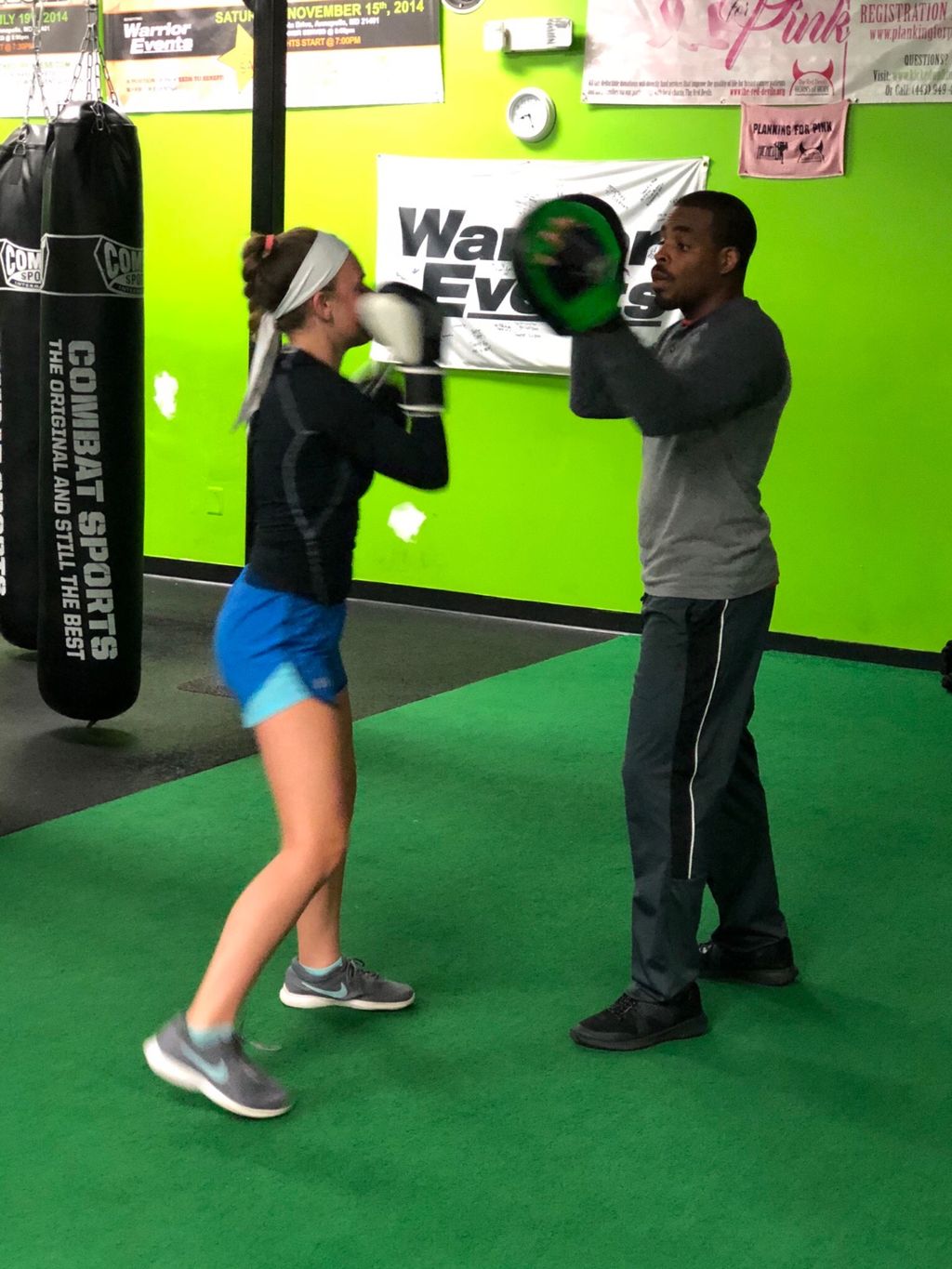 My 12-year-old daughter trains MMA with Coach Dame