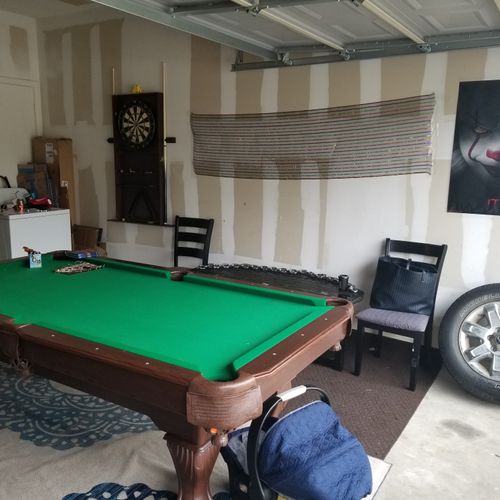 Thank you so much for assembling our pool table.  