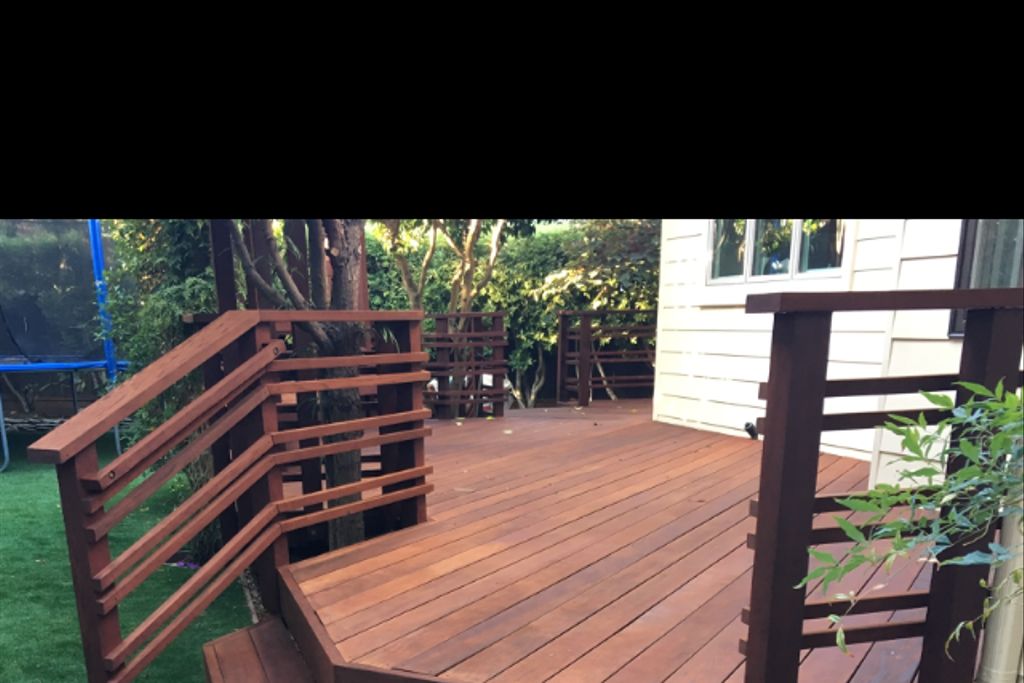 Deck Staining and Sealing project from 2018