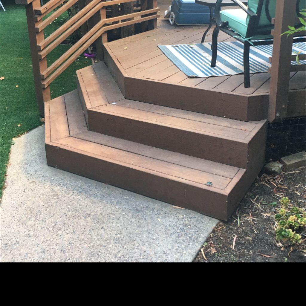 Deck Staining and Sealing project from 2018
