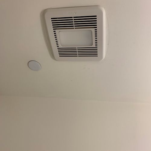 We had a bathroom vent that needed to be replaced 