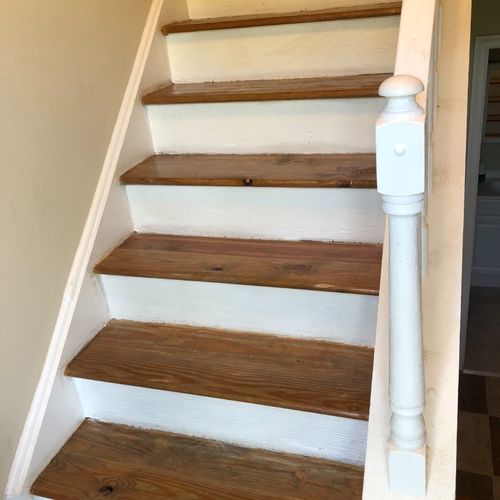 William did a great job on my stairs I needed them