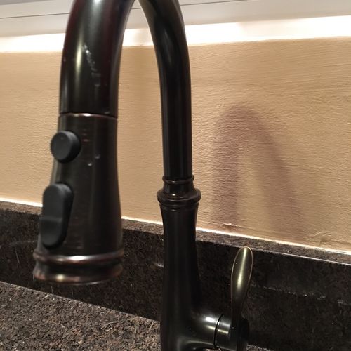 We had a kitchen sink faucet that needed to be rep