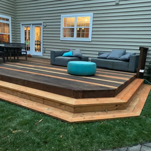 Timur and his team did a great job on our deck! Wa