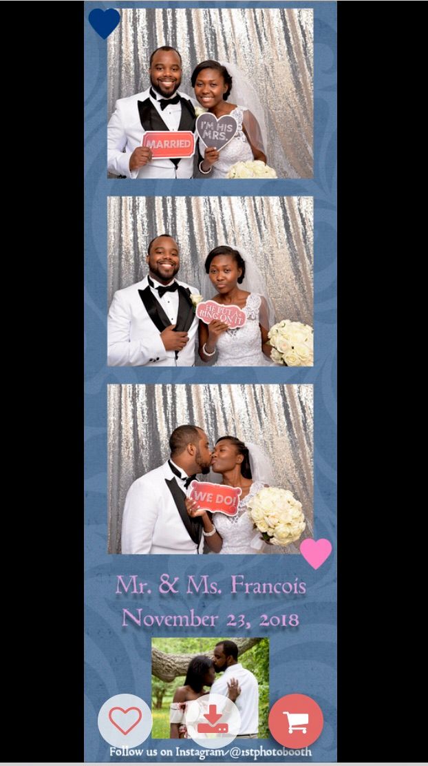 I hired 1stphotobooth for my wedding in 11/23/18 s