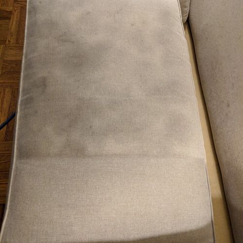 Cleaned my couch in about 2 hours. It looks comple