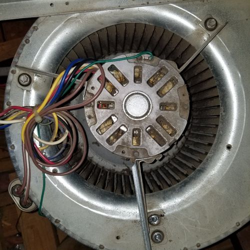 Our heater had stopped working.  The tech that was