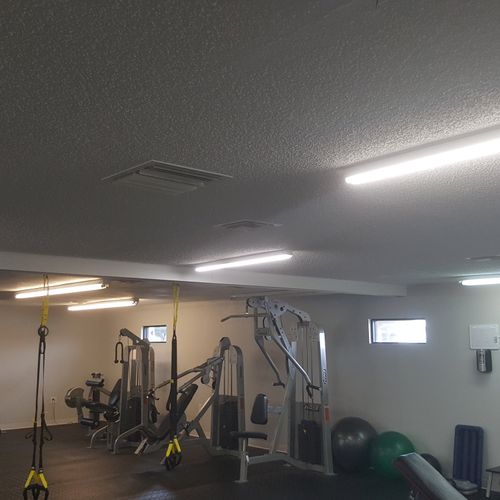 We had a tenant that need additional lighting for 
