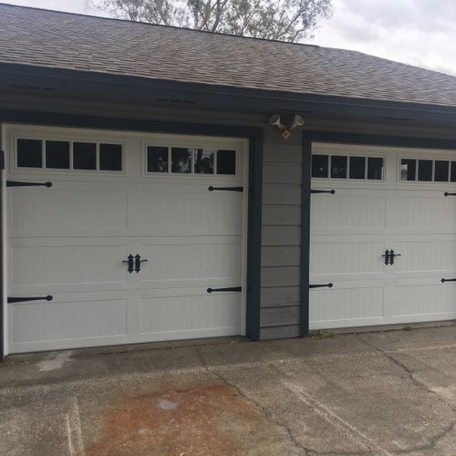 Ordered a set of new garage doors. We got a differ