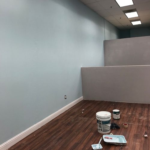 He helped me paint my shop, he did a great job and
