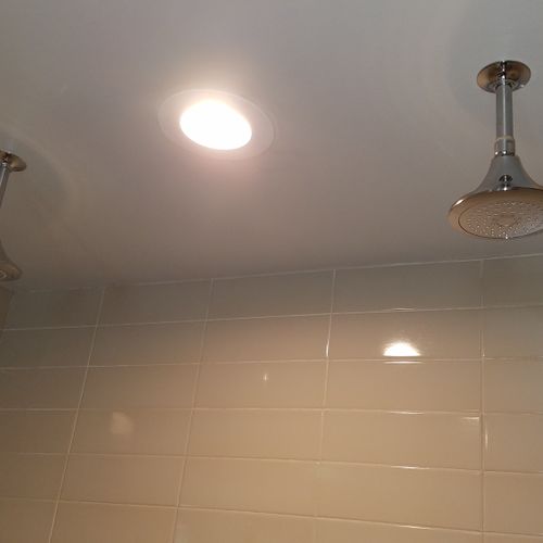 Wagner replaced 2 rainfall showerheads in my bathr