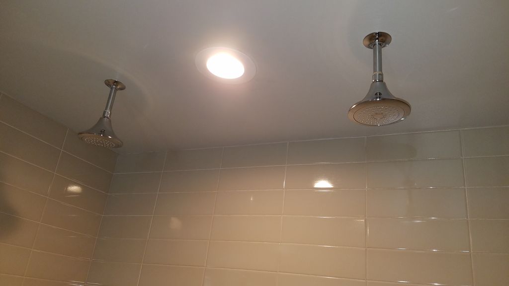 Wagner replaced 2 rainfall showerheads in my bathr