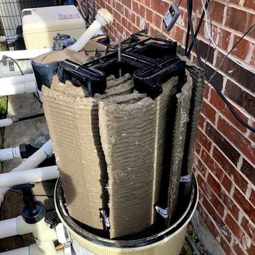 Did a great job cleaning my DE pool filter. Was ve