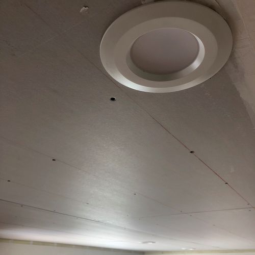 He did a great job on my recessed lighting for my 
