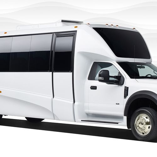 27 Passenger Shuttle with Luggage Space