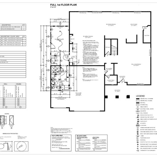 Residential Addition, Floor Plan