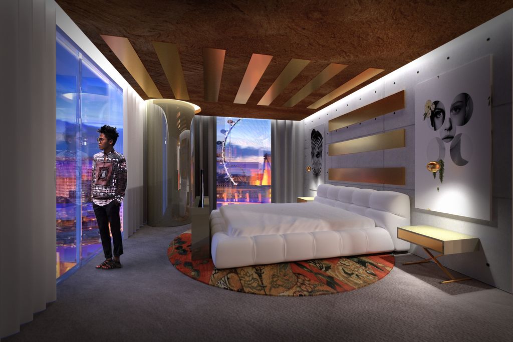 Hotel Room design in Las Vegas