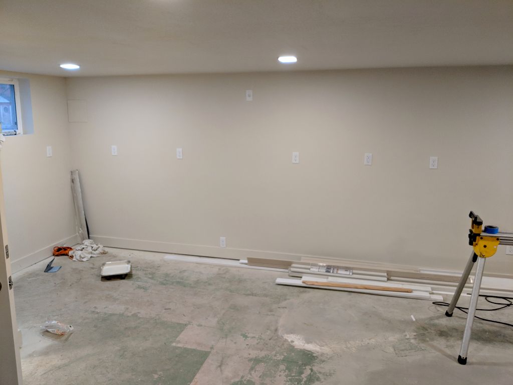 Converting basement to living space