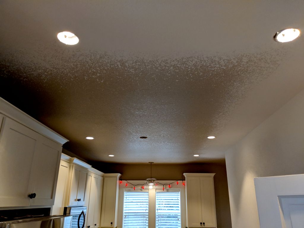 Drywall repair and texture matching after adding e