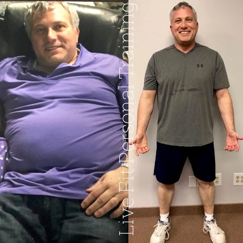 Mark lost over 35 pounds! 