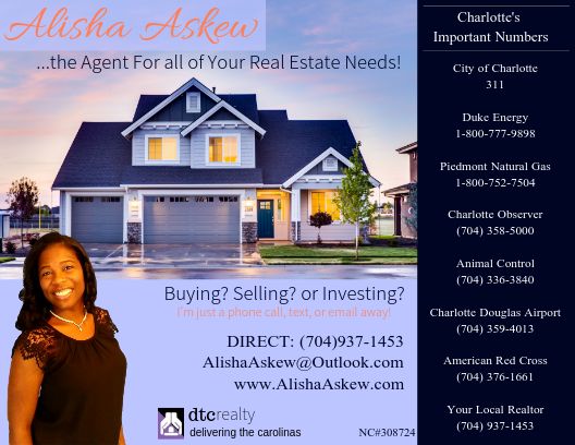 The Agent for all of Your Real Estate Needs!