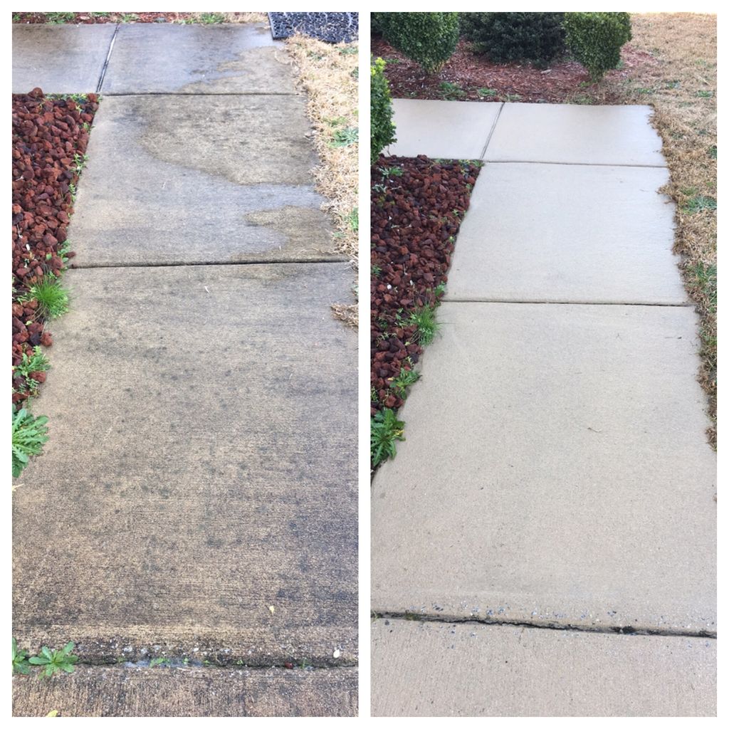 Walkway cleaning