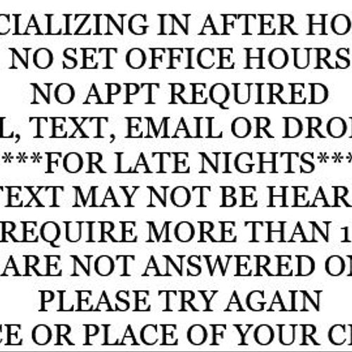 No Set Office Hours