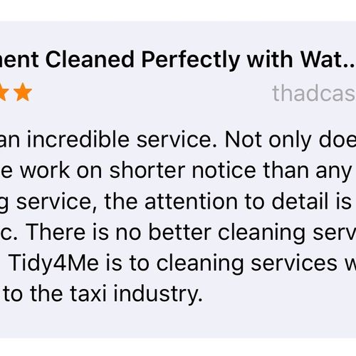 Review I wrote on their App (Tidy4me). Great compa