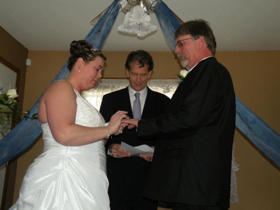 We got married in 2012 and Rev Carl was amazing, W