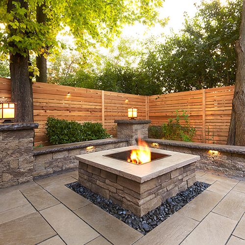 Outdoor Living Space w/ Gas fire pit