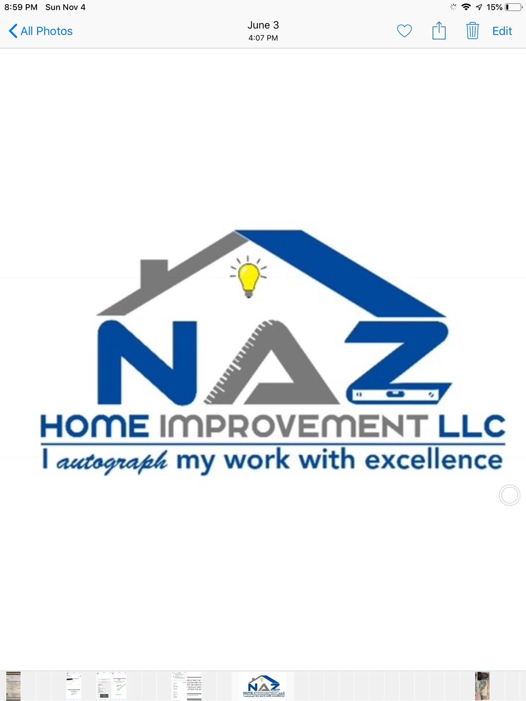 NAZ HOME IMPROVEMENT, LLC.