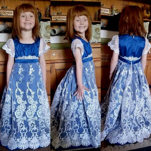 custom made flower girl dress