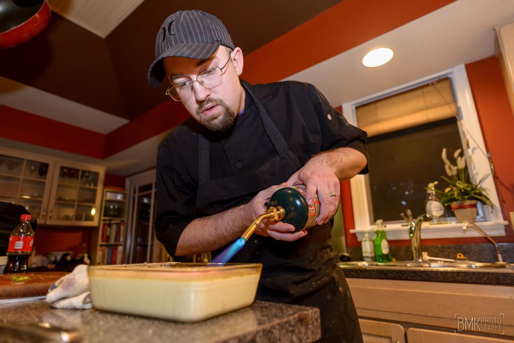 Chef CT heating things up in the kitchen!
