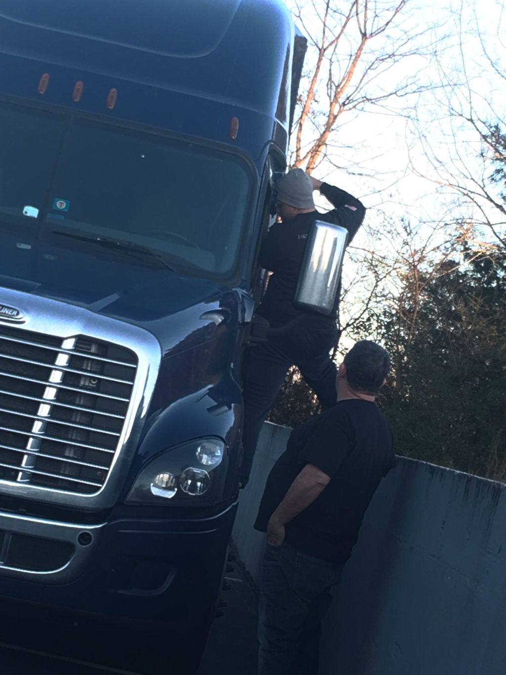 Unlocking a Freightliner 