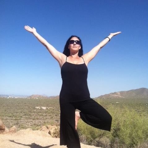 Yoga and a hike.