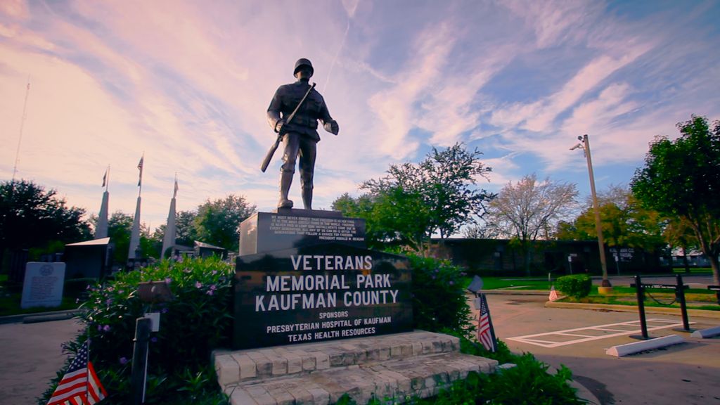 Still from Veterans Memorial Tribute