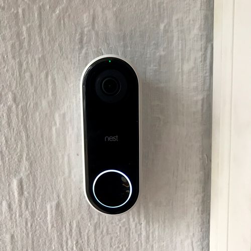 I posted the job to install a nest doorbell on thu