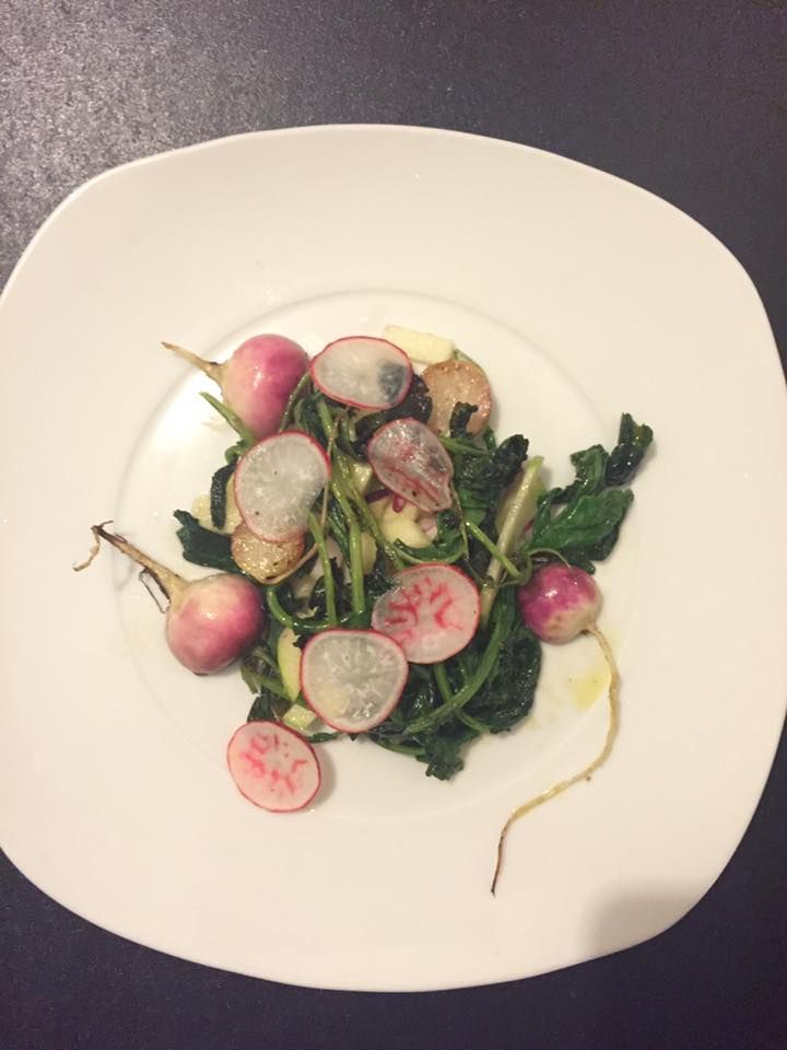 Chef's Garden Radish Salad