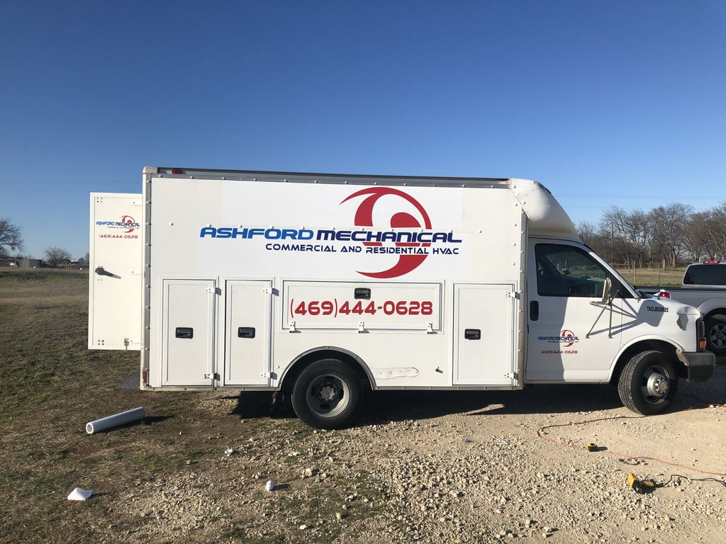Ashford Mechanical Install Van 