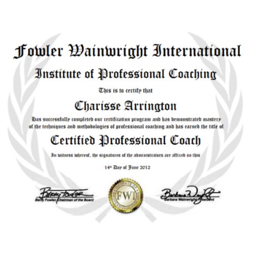 Professional Coaching Certificate