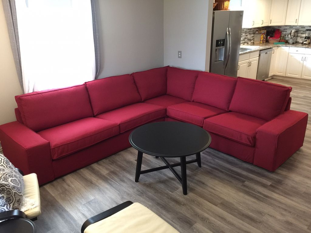 IKEA sectional couch. Isn’t it beautiful?