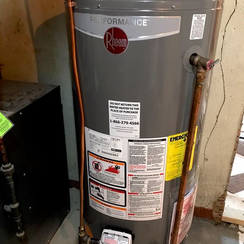 Mike is amazing. We had a 20 year old water heater