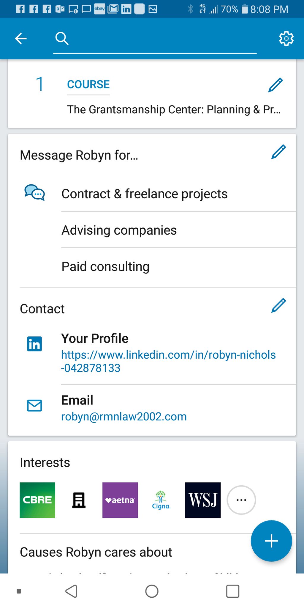 Linked In Profile